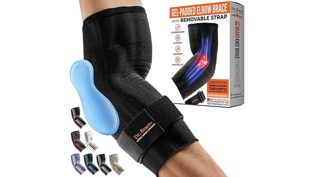 premium elbow support brace