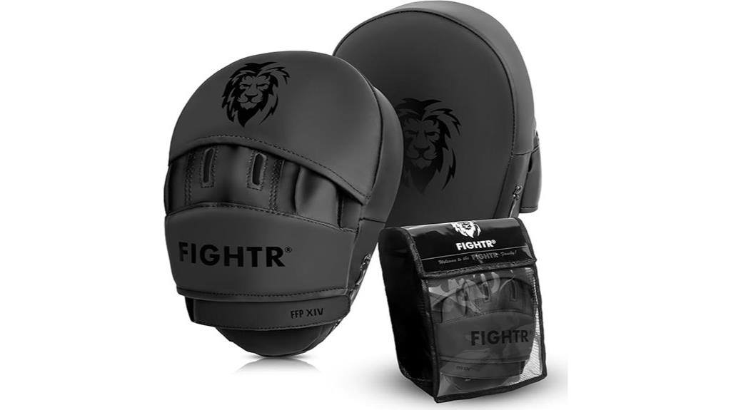 premium punching mitts bag