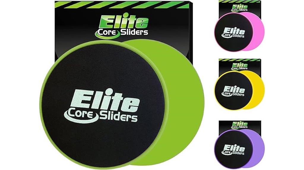 premium workout core sliders