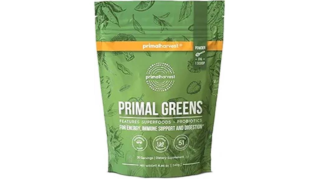 primal harvest greens powder