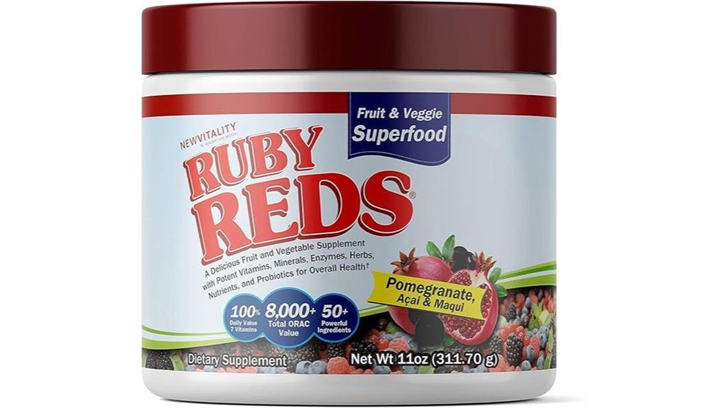 red fruit vegetable supplement