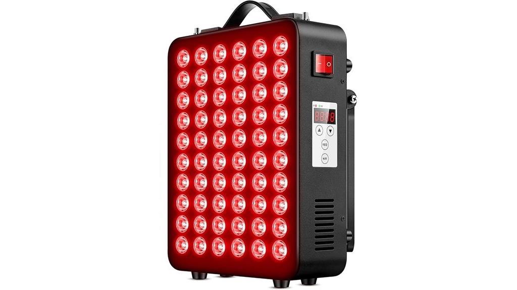 red led light panel