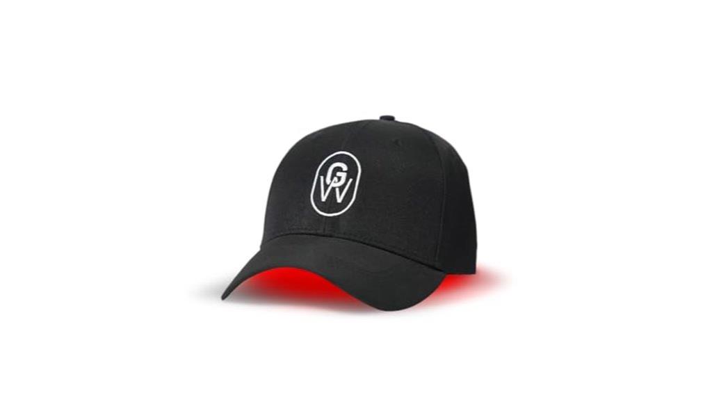 red light hair growth cap