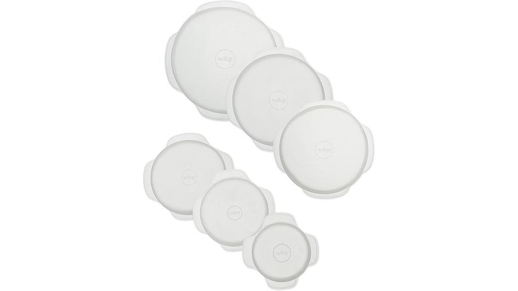 reusable silicone food covers