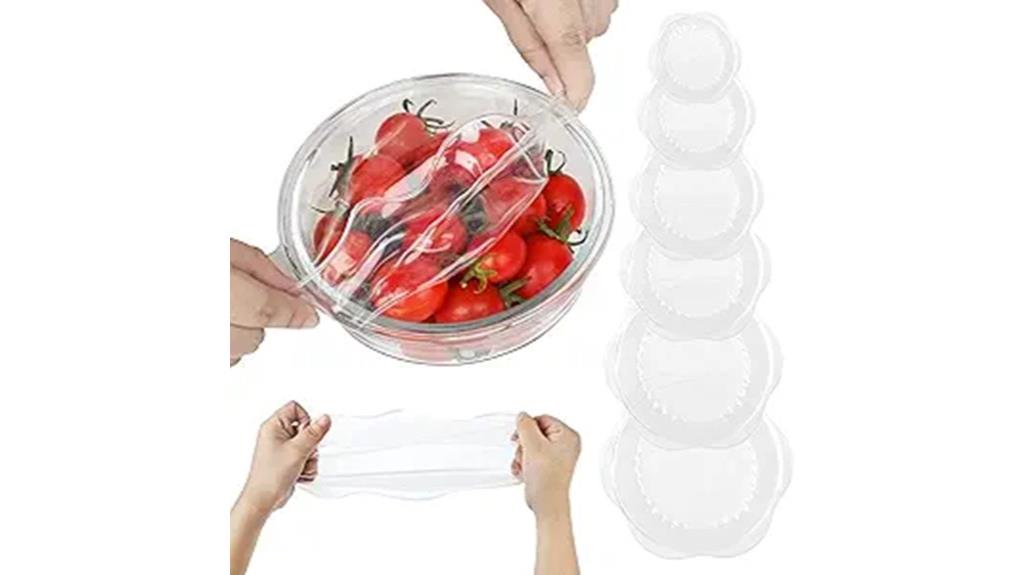 reusable silicone food lids