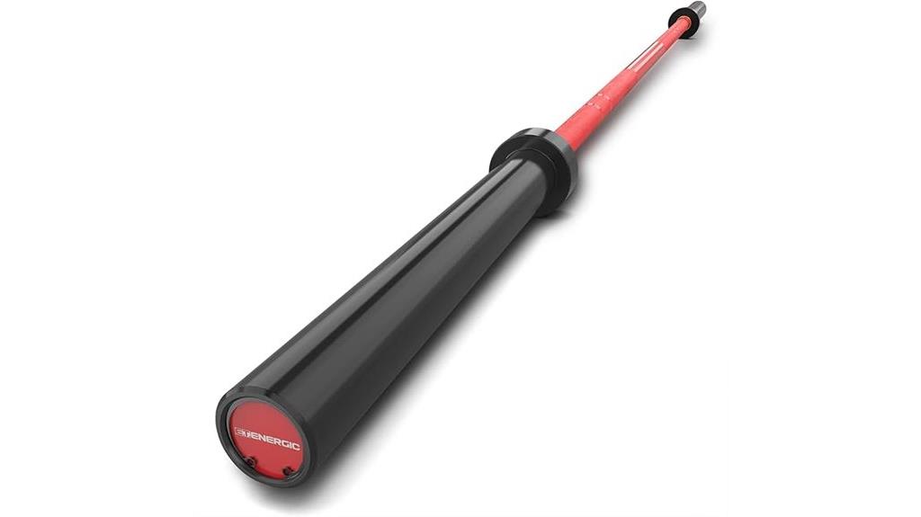 seven foot chrome barbell