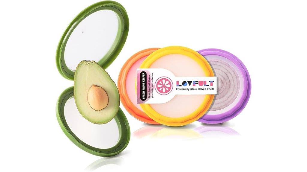 silicone fruit storage set