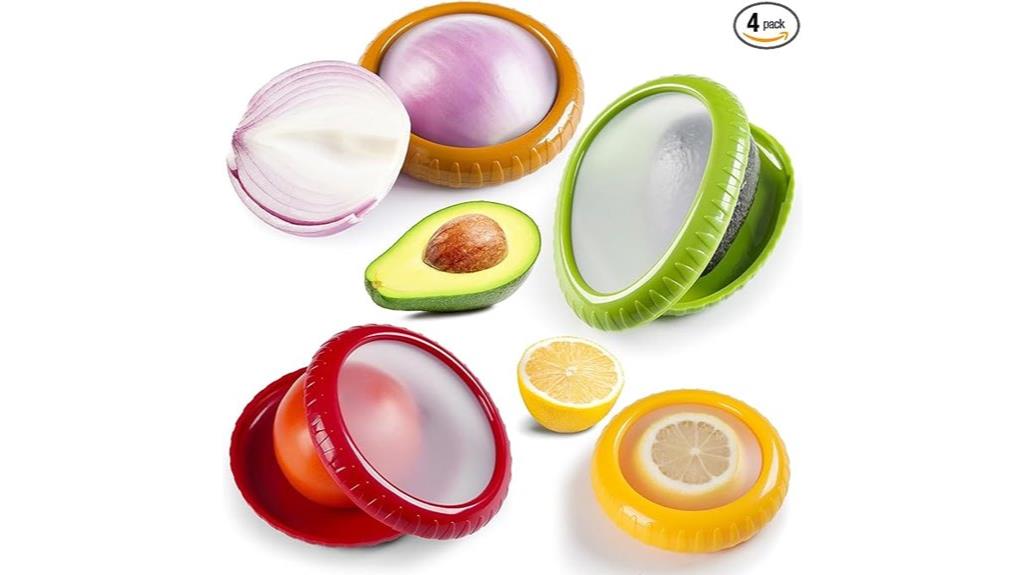 silicone fruit storage set
