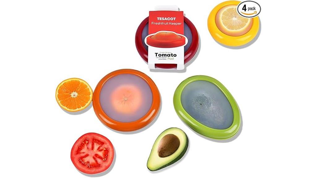 silicone produce storage set