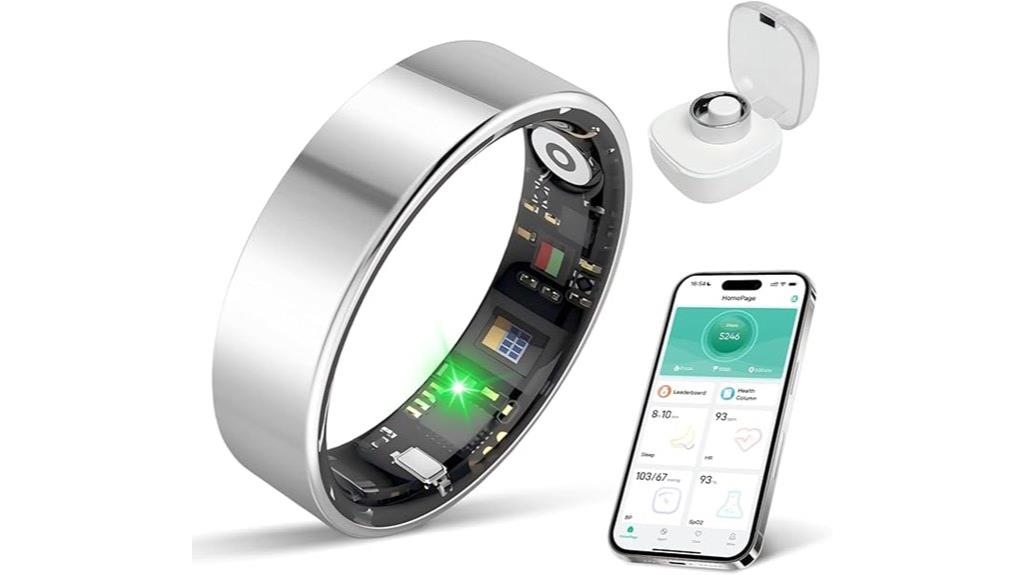 silver sleep health ring