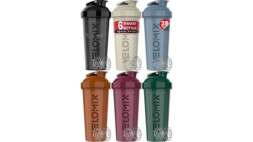 six bottles 28 oz