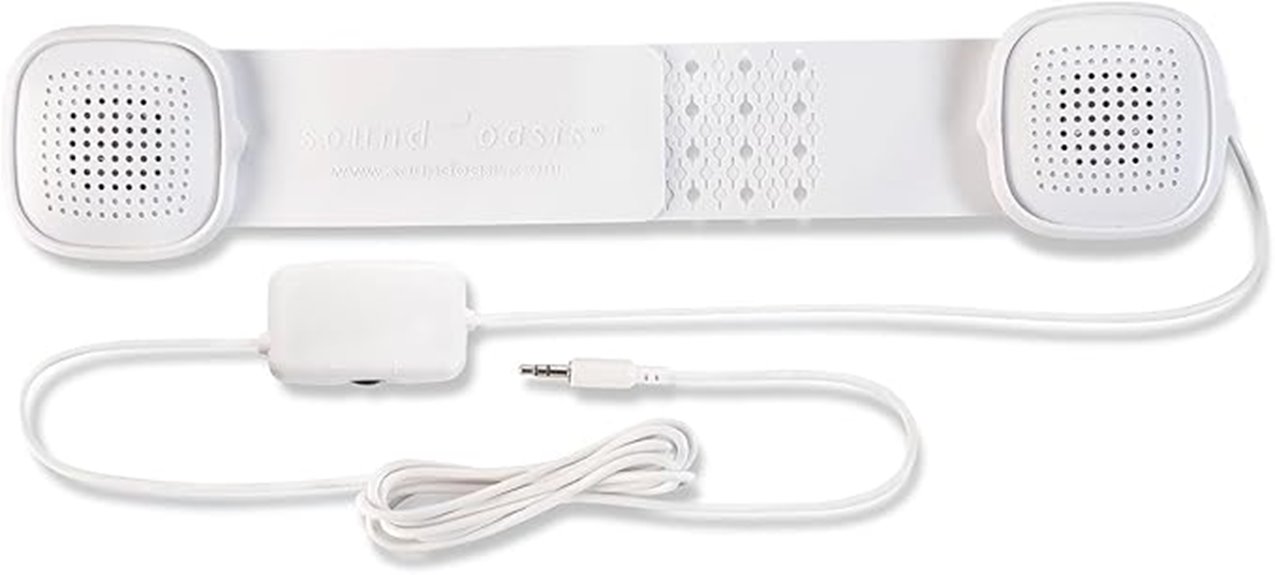 sleep therapy pillow speakers