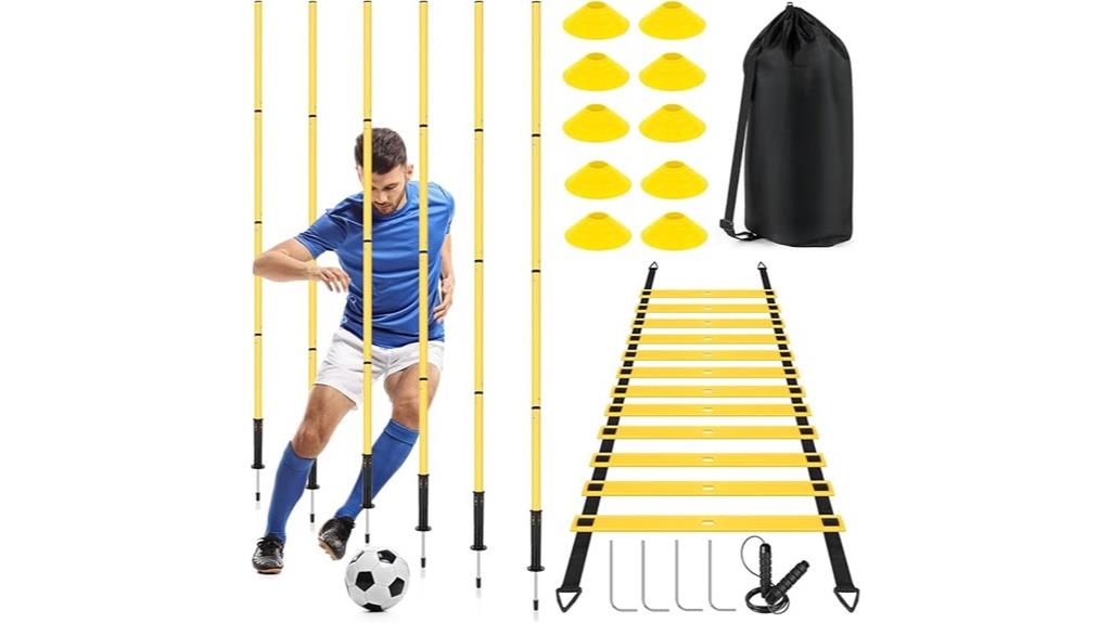 soccer agility training set