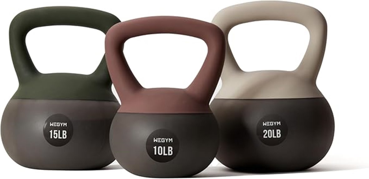 soft cushioned kettlebell grip