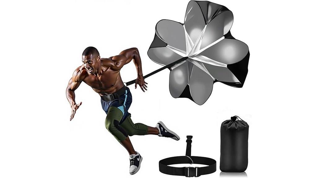 sprint speed training parachute