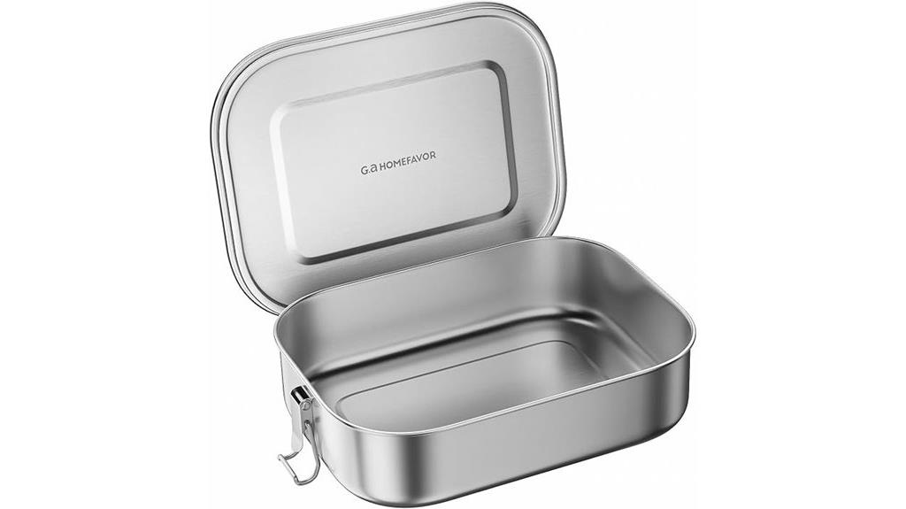 stainless steel bento box
