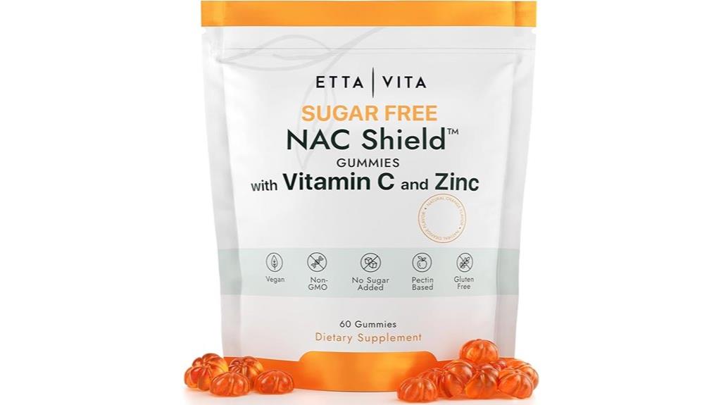 sugar free immune support gummies