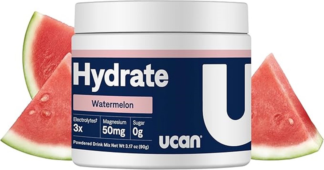 sugar free watermelon electrolyte powder