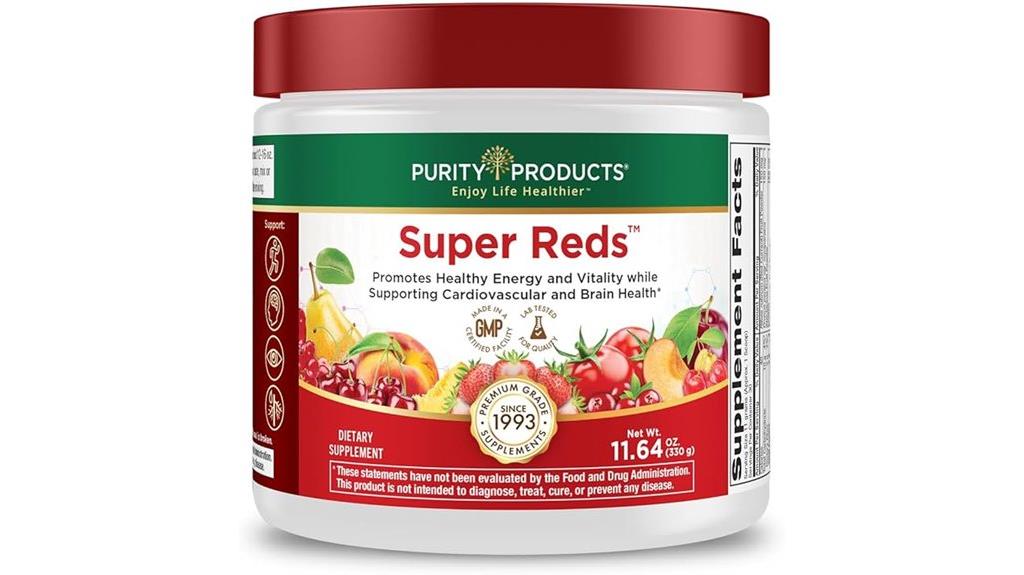 super reds phytonutrient powder