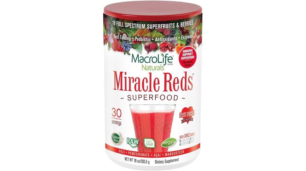 superfood powder supplement
