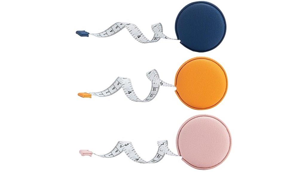 three pack measuring tapes
