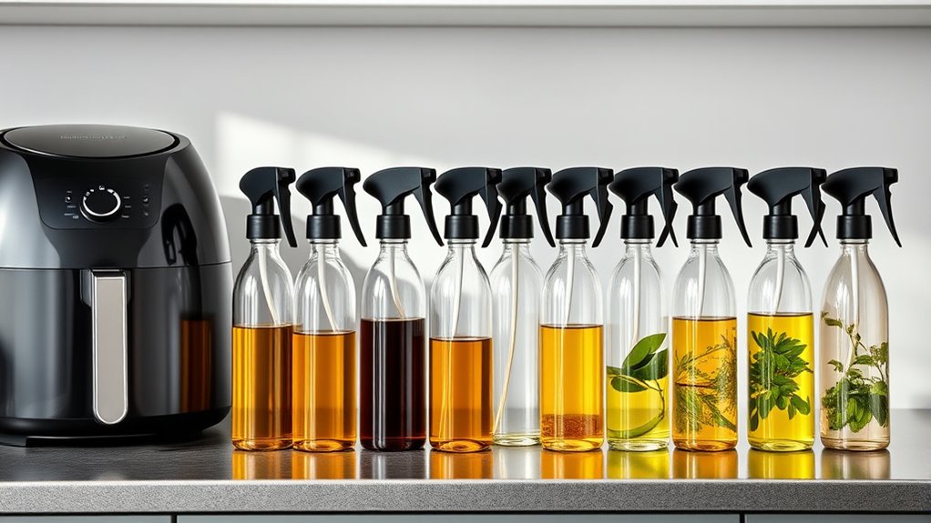 top air fryer oil sprayers
