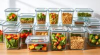 top durable glass meal containers