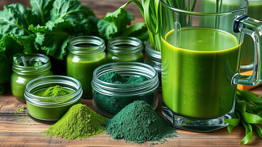 top green smoothie powders