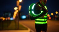 top night running visibility gear
