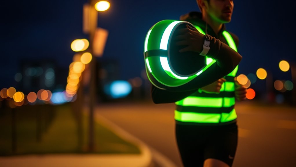 top night running visibility gear