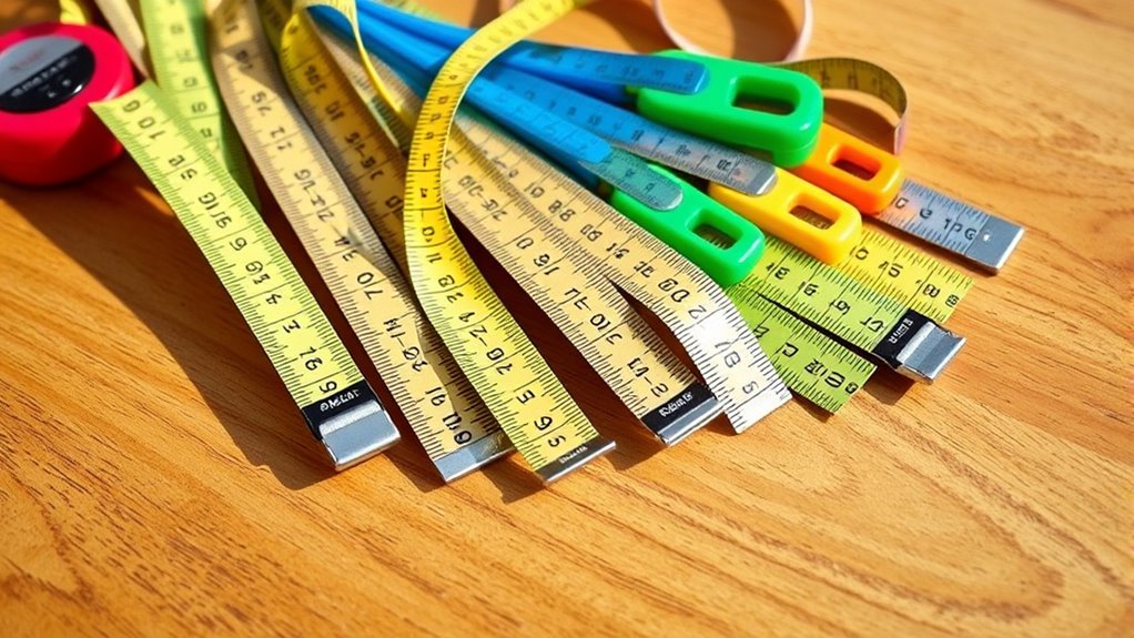 top retractable body tape measures