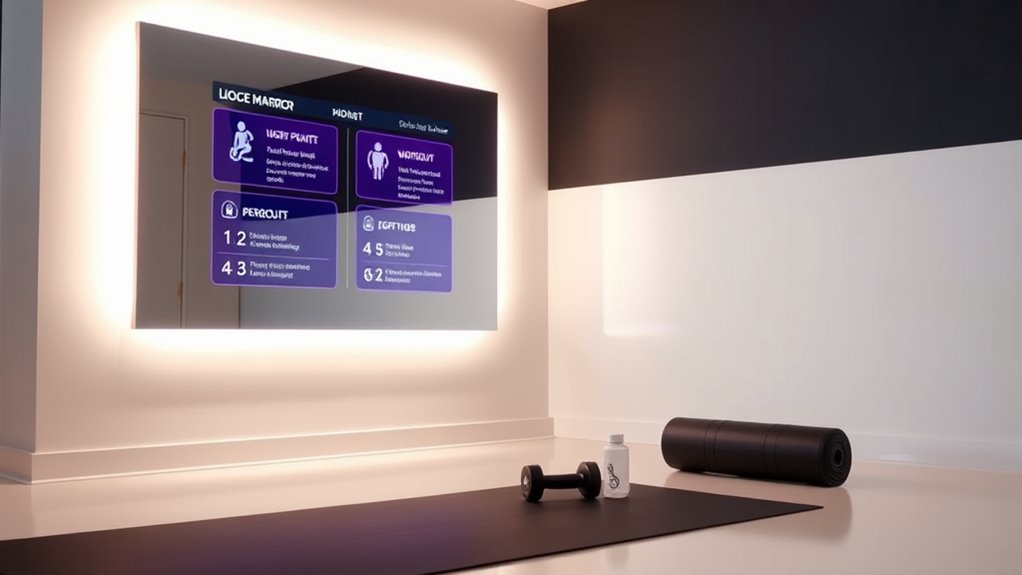 top smart gym mirrors
