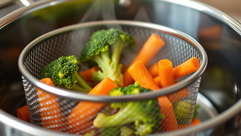 top stainless steel steamer baskets