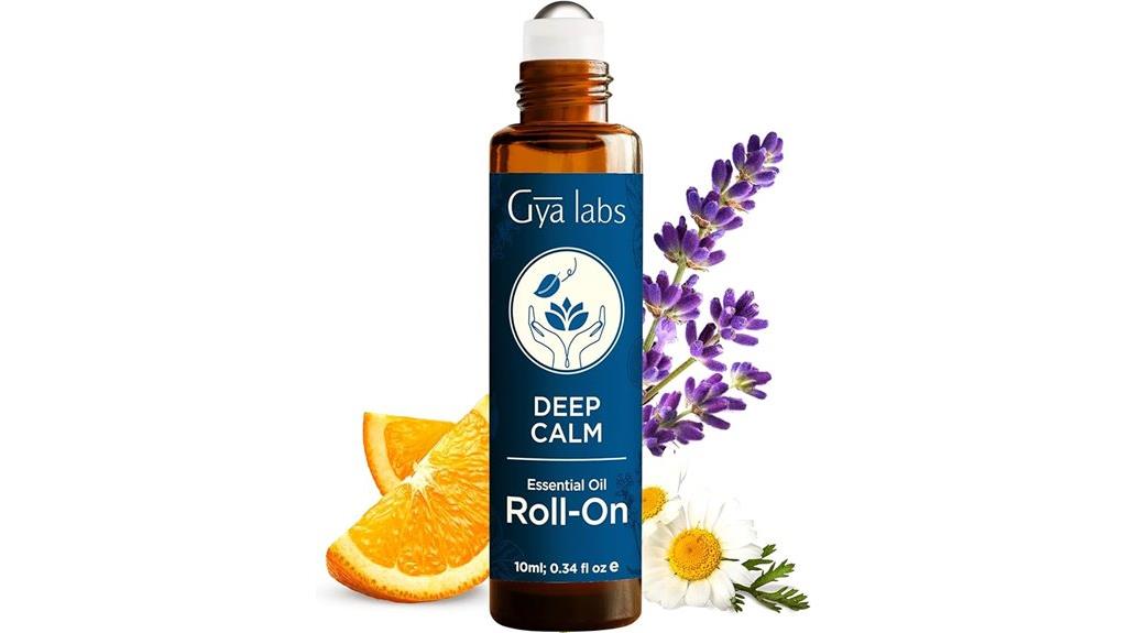 travel sized calming essential oil
