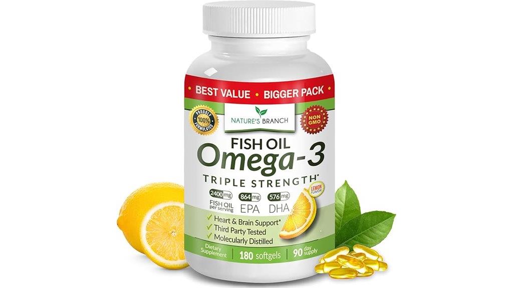 triple strength omega fish oil