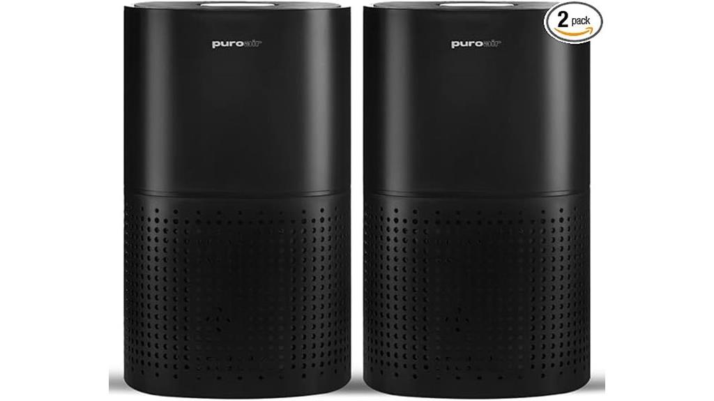 twin puroair hepa purifiers