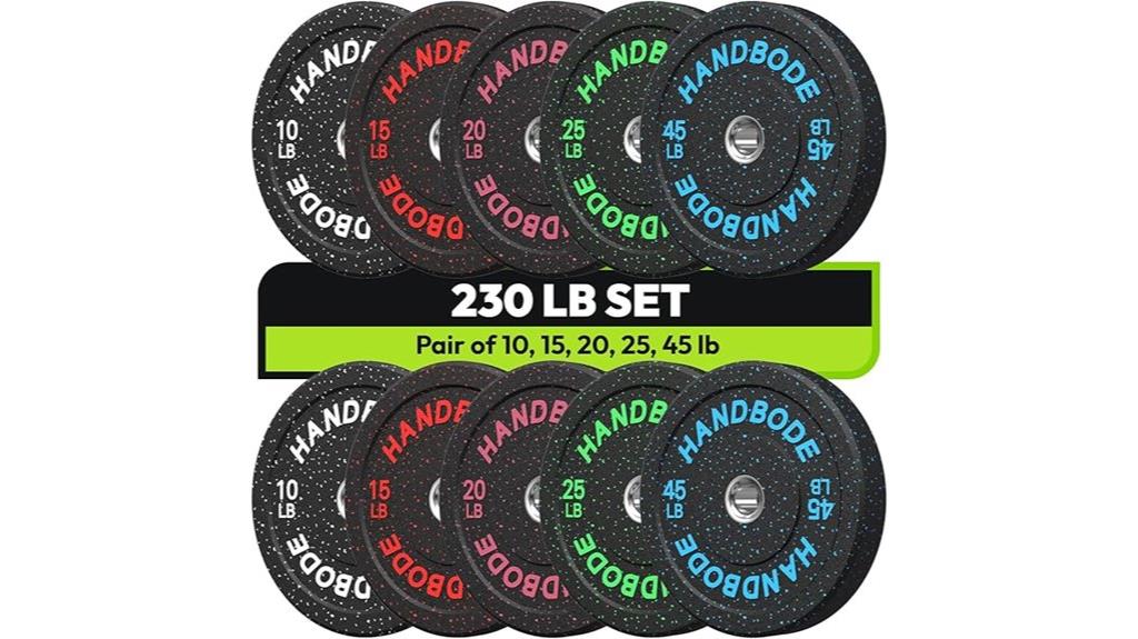 two inch bumper plates