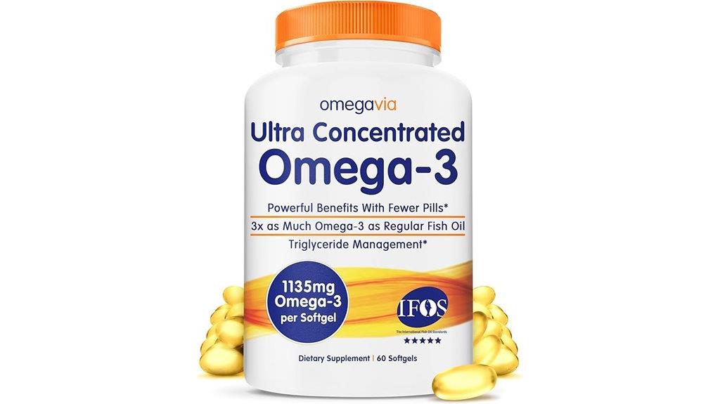 ultra concentrated fish oil