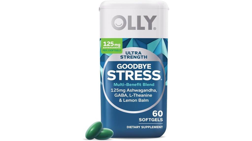 ultra stress relief softgels