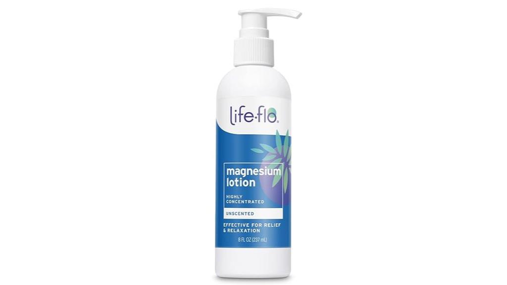 unscented magnesium muscle relief