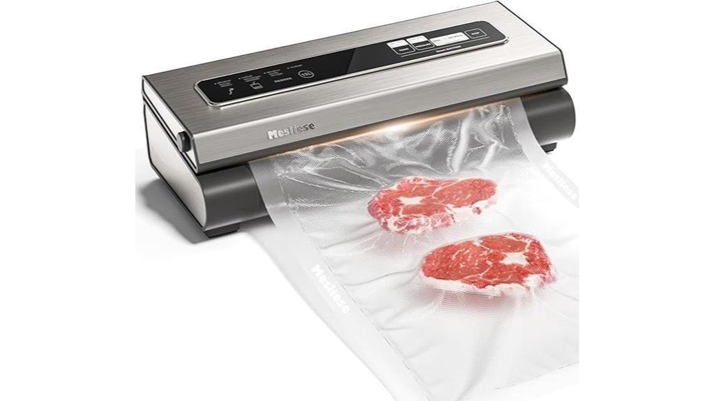 vacuum sealer with cutter