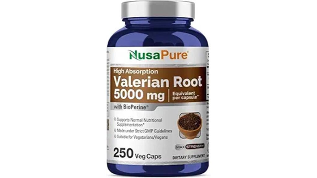 valerian root extract capsules