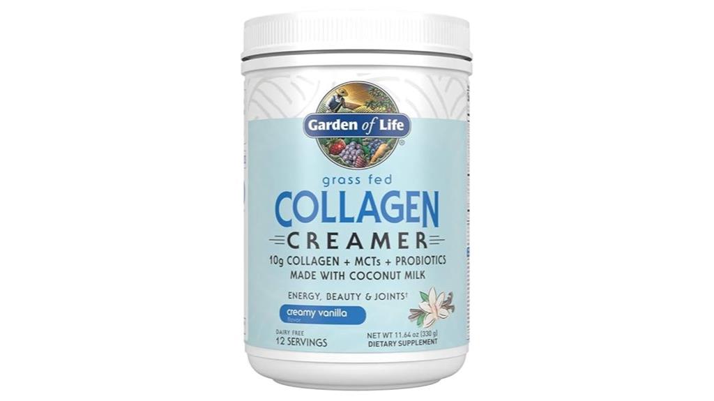 vanilla collagen powder pack