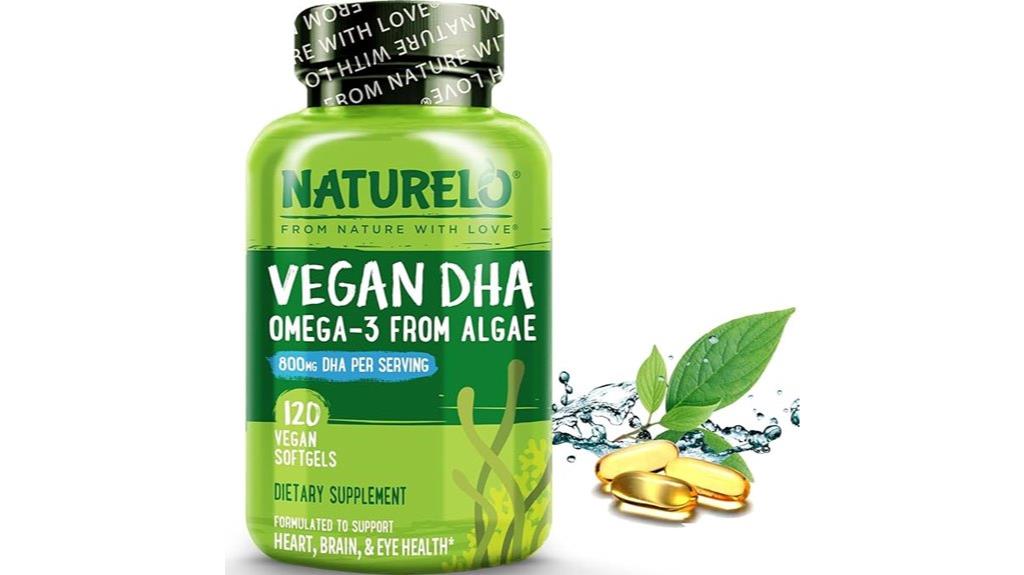 vegan dha omega 3 softgels