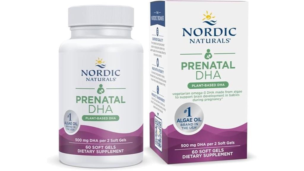 vegan prenatal dha softgels