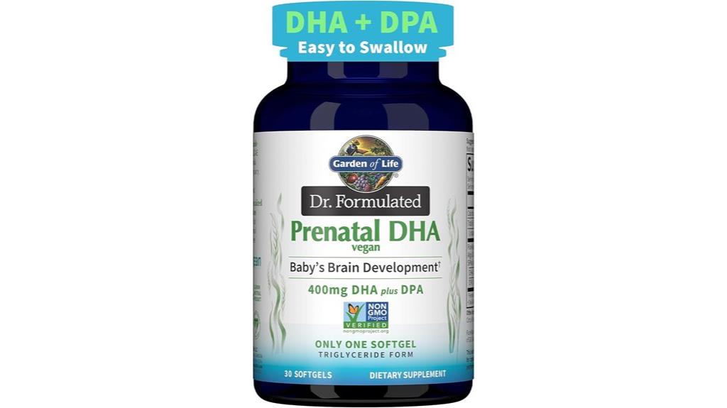 vegan prenatal dha supplement