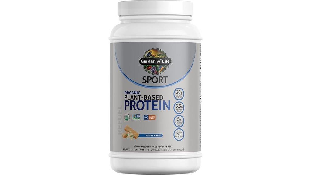 vegan protein with probiotics