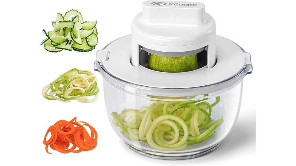 vegetable spiralizer zucchini noodle