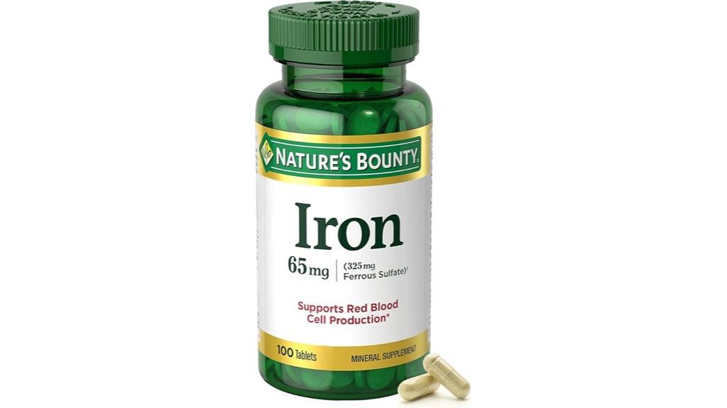 vegetarian iron supplement tablets