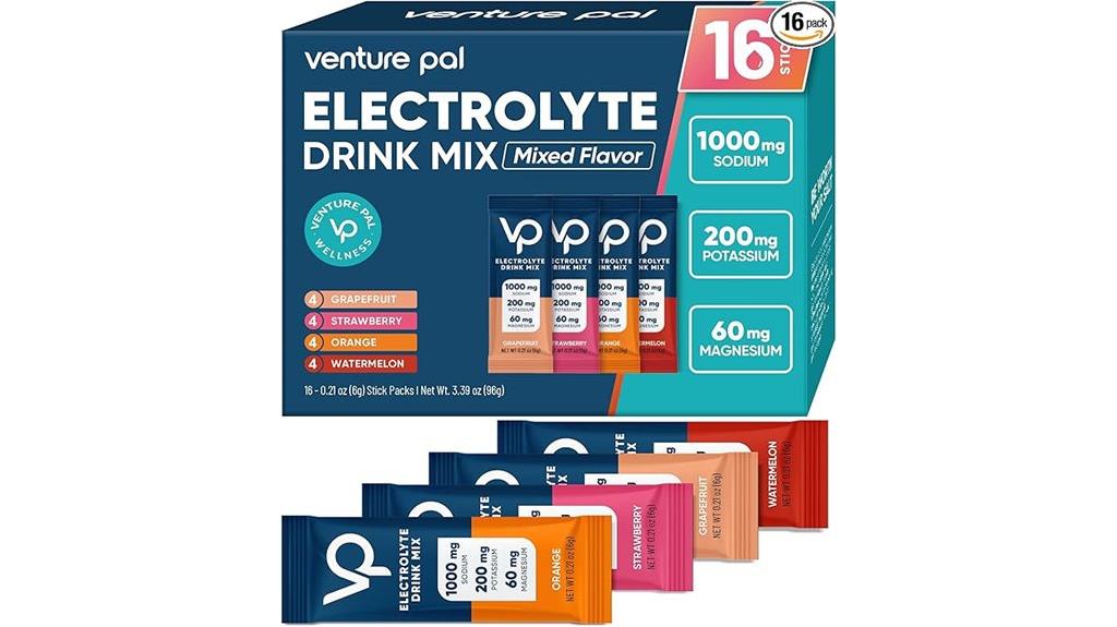 venture pal electrolyte packets